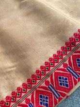 Exclusive Assam Paat Silk Saree, Traditional Red - Saree - Aakritee - S10523